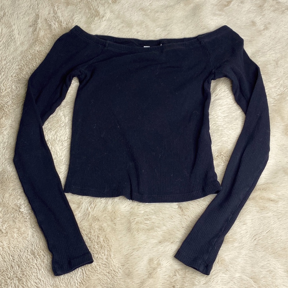 Black medium H&M shoulder top